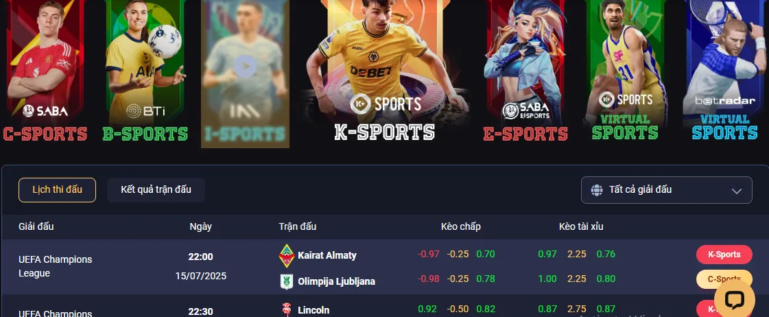 Ngoài tài xỉu còn vô vàn những sản phẩm hấp dẫn khác